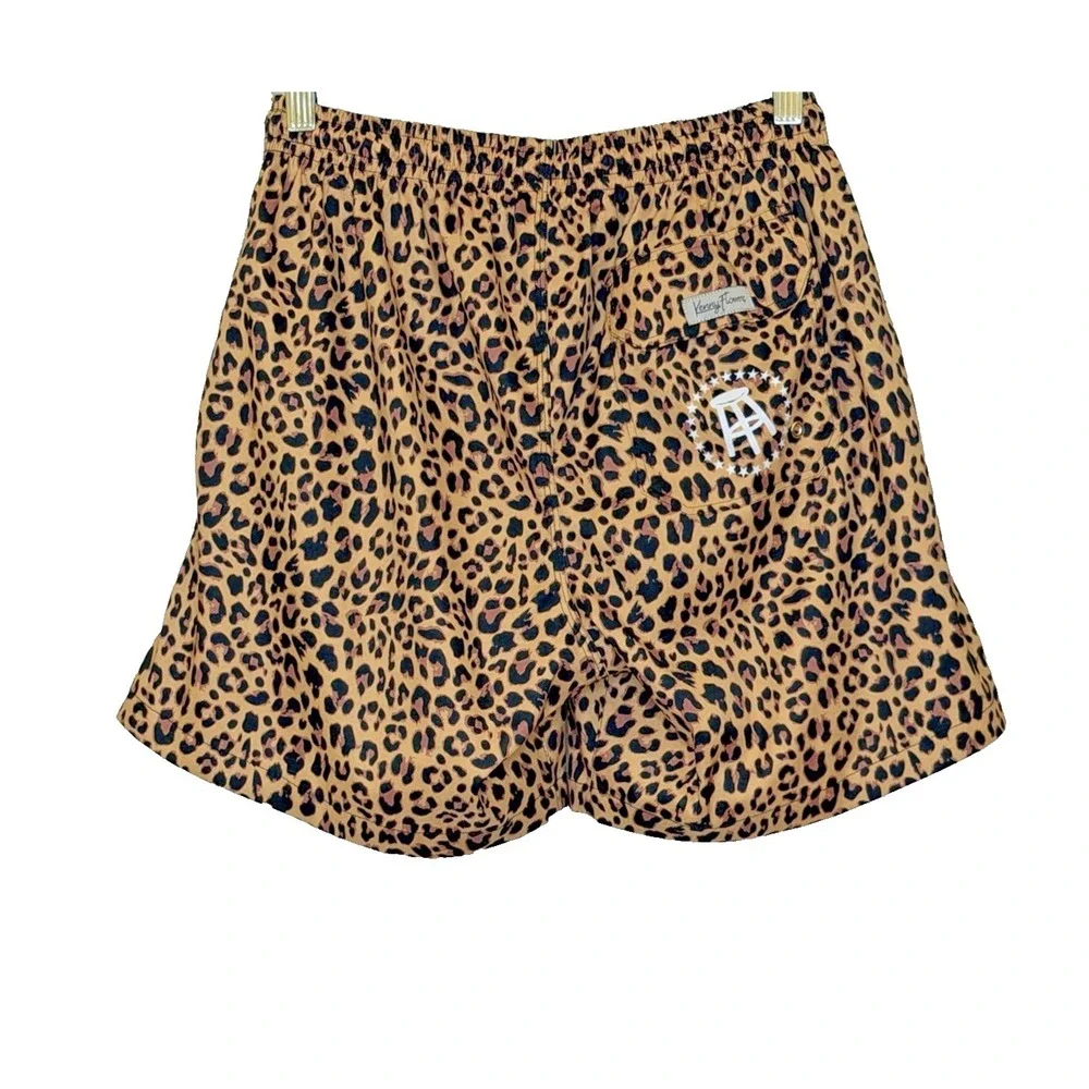 Kenny Flowers Swim Trunks Mens Sz Medium Animal Print Mens‎ Face The Hangover?